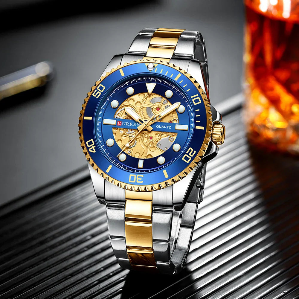 CURREN 8412 Stainless Steel Watch US Arabia