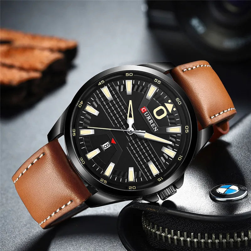 CURREN 8365 Luxury Leather US Arabia