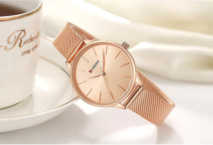 CURREN 9024 Women's Mesh Watch US Arabia