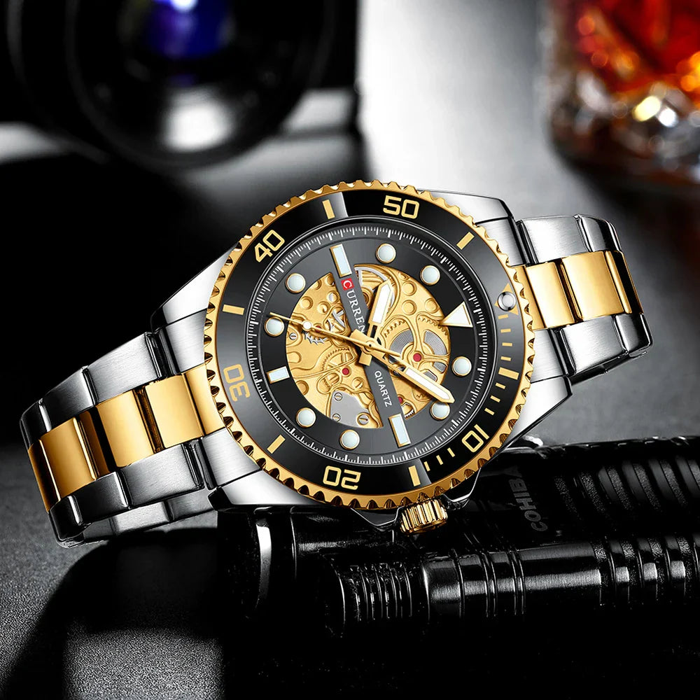 CURREN 8412 Stainless Steel Watch US Arabia
