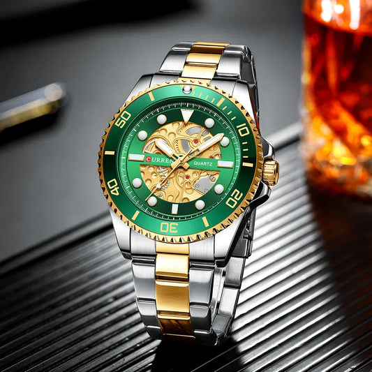 CURREN 8412 Stainless Steel Watch US Arabia