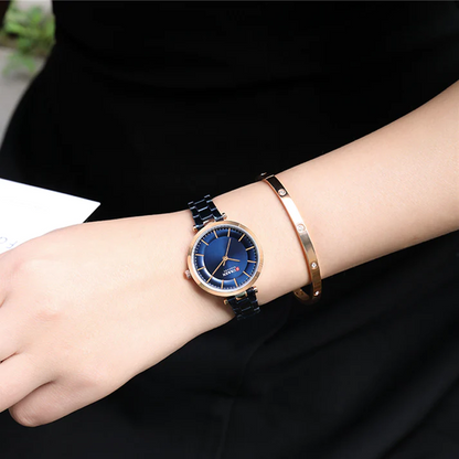 CURREN Original Brand Stainless Steel Band Wrist Watch For Couples With Brand (Box & Bag) US Arabia