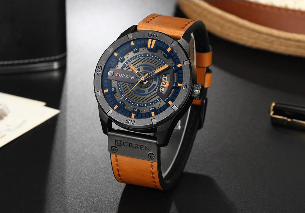 CURREN Watch Men luxury - 8301 US Arabia