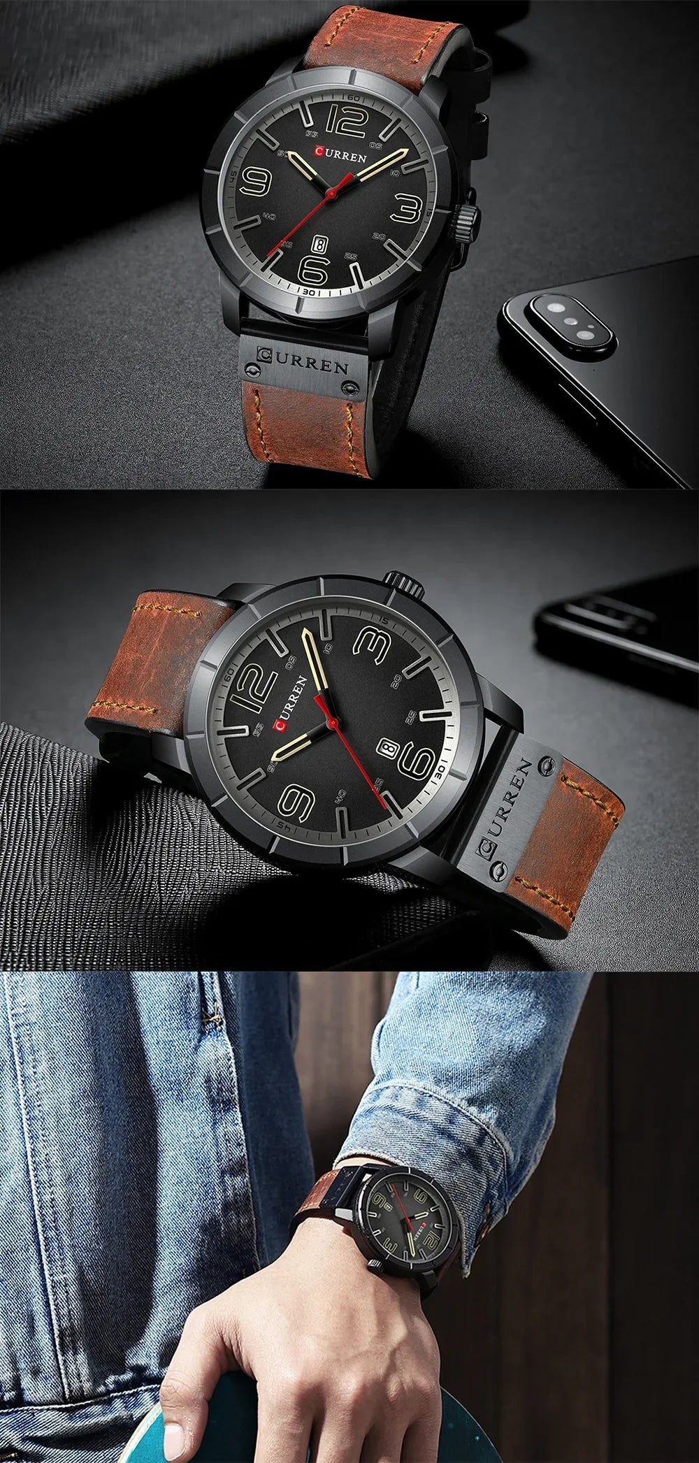 CURREN Men's Watch-8327 US Arabia