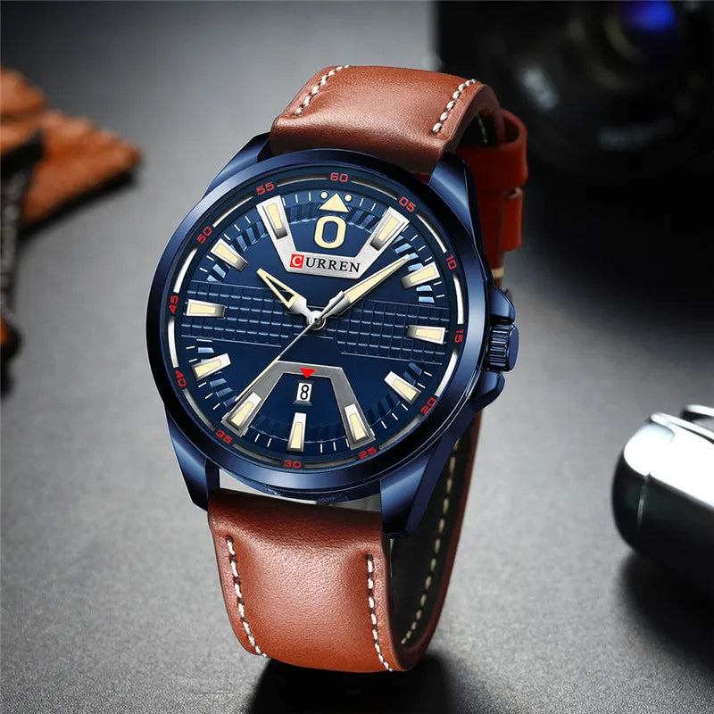 CURREN 8365 Luxury Leather US Arabia
