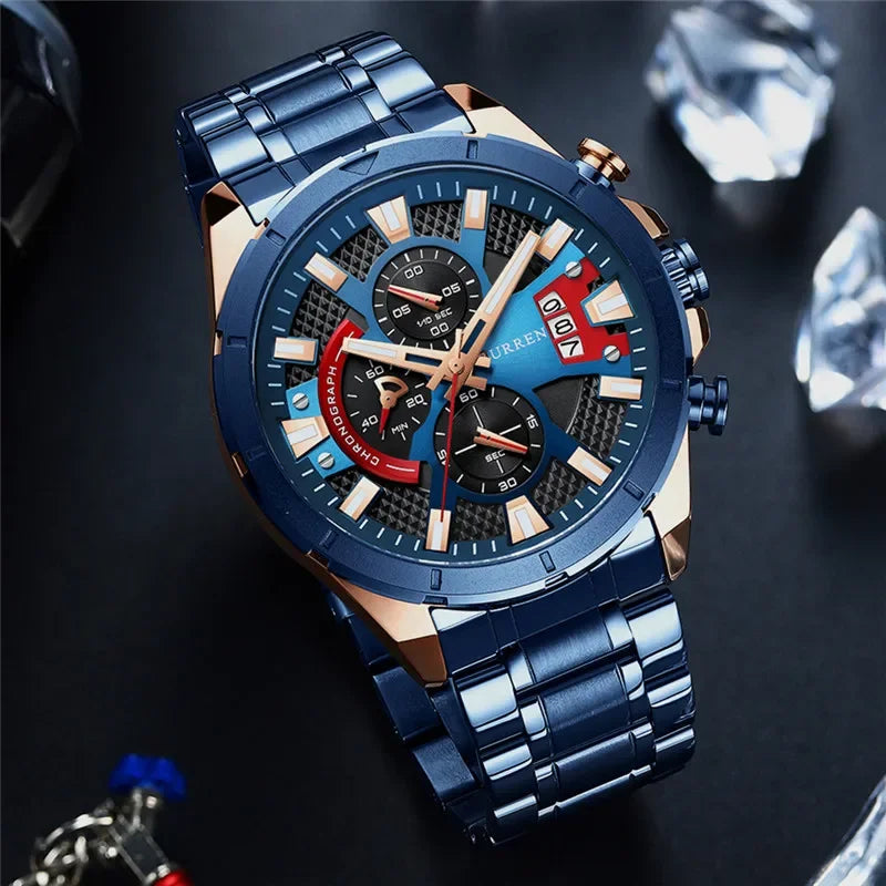 CURREN Watch Luxury 8401 US Arabia