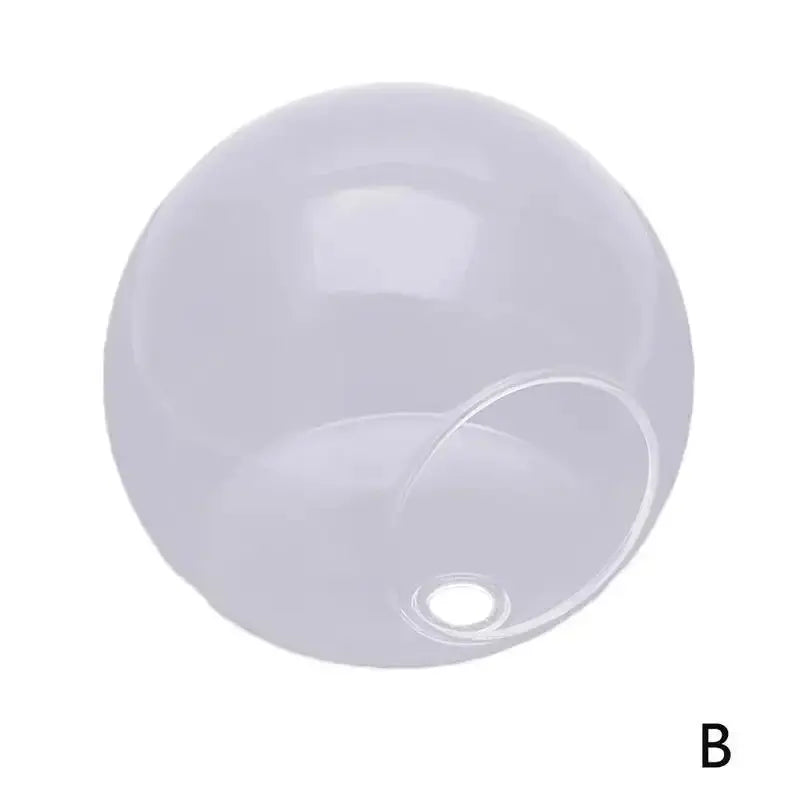 Wall-Hanging Fish Bowl Acrylic Plexiglass Fish Bowl Aquarium Vase Flower Ornament Fish Tank Home Fish Plant Tank Pet Clear Y6R2.