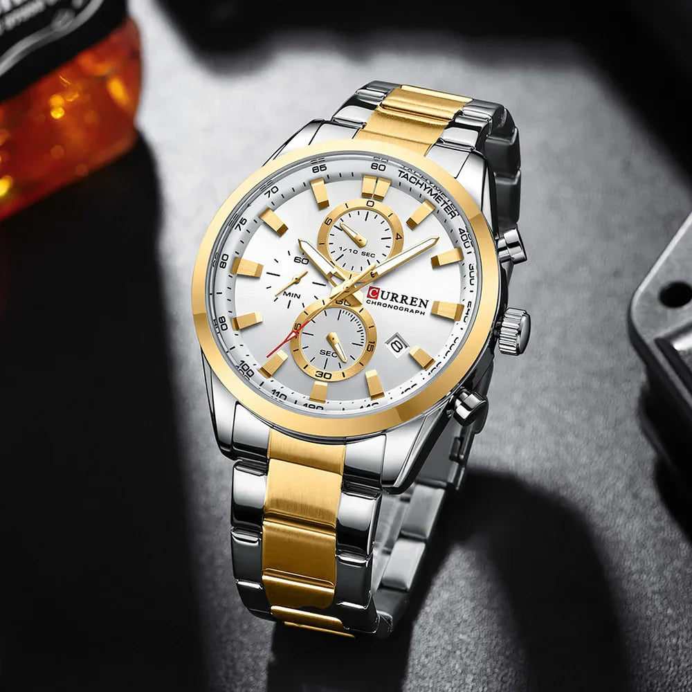 CURREN Stainless Steel 8445 US Arabia
