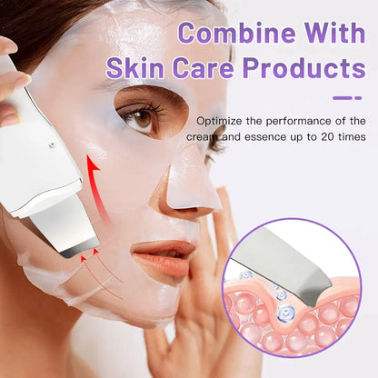 Facial Skin Scrubber Face Spatula Exfoliator.