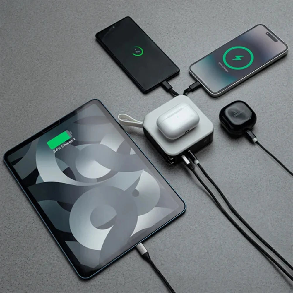 Magnetic Wireless Power Banks Portable Lightweight Power Banks For Picnic Outdoor DesiNest