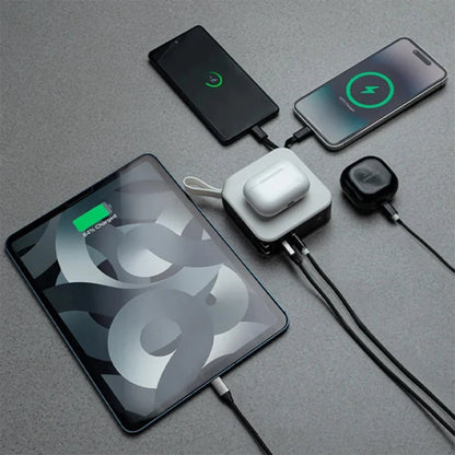 Magnetic Wireless Power Banks Portable Lightweight Power Banks For Picnic Outdoor DesiNest