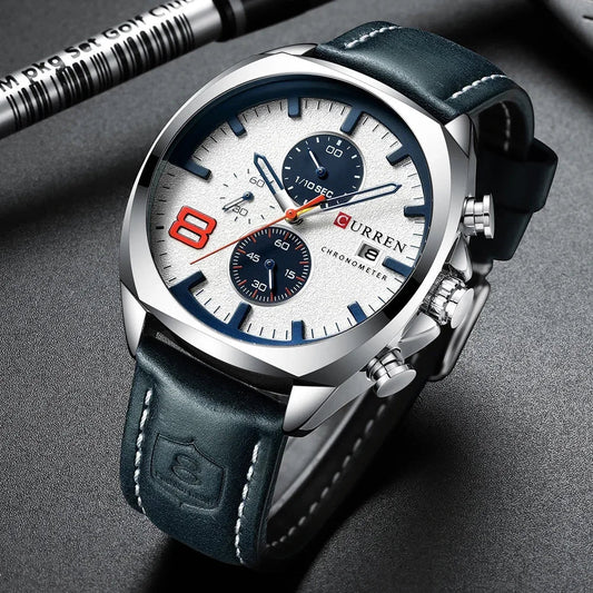 CURREN 8324 Leather Watches US Arabia