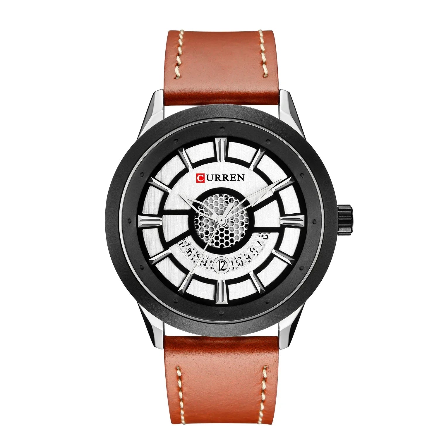 CURREN 8330 Men's Watch Calendar US Arabia