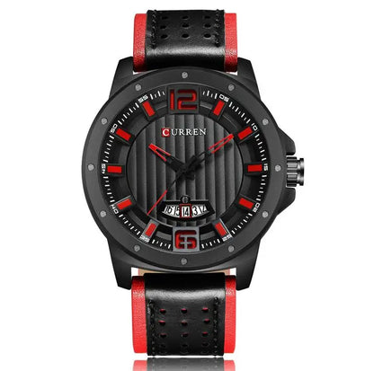 CURREN Luxury Watch Leather-8293 US Arabia