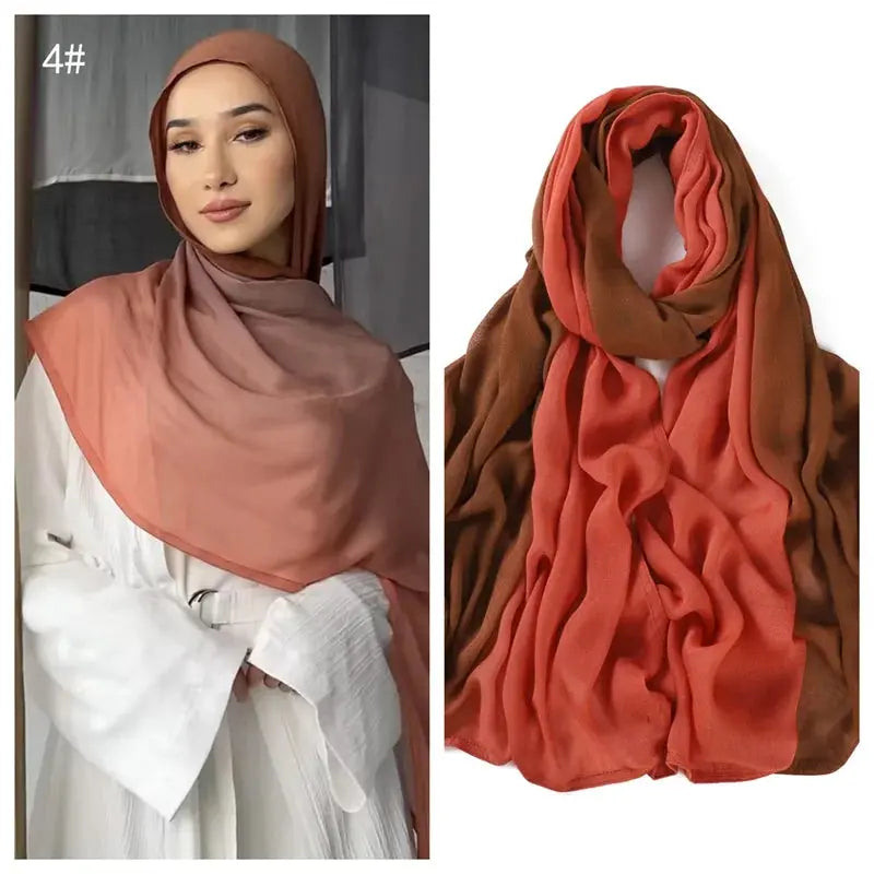 High-Quality Women Gradient Cotton Modal-Trendy Women's Fashion.