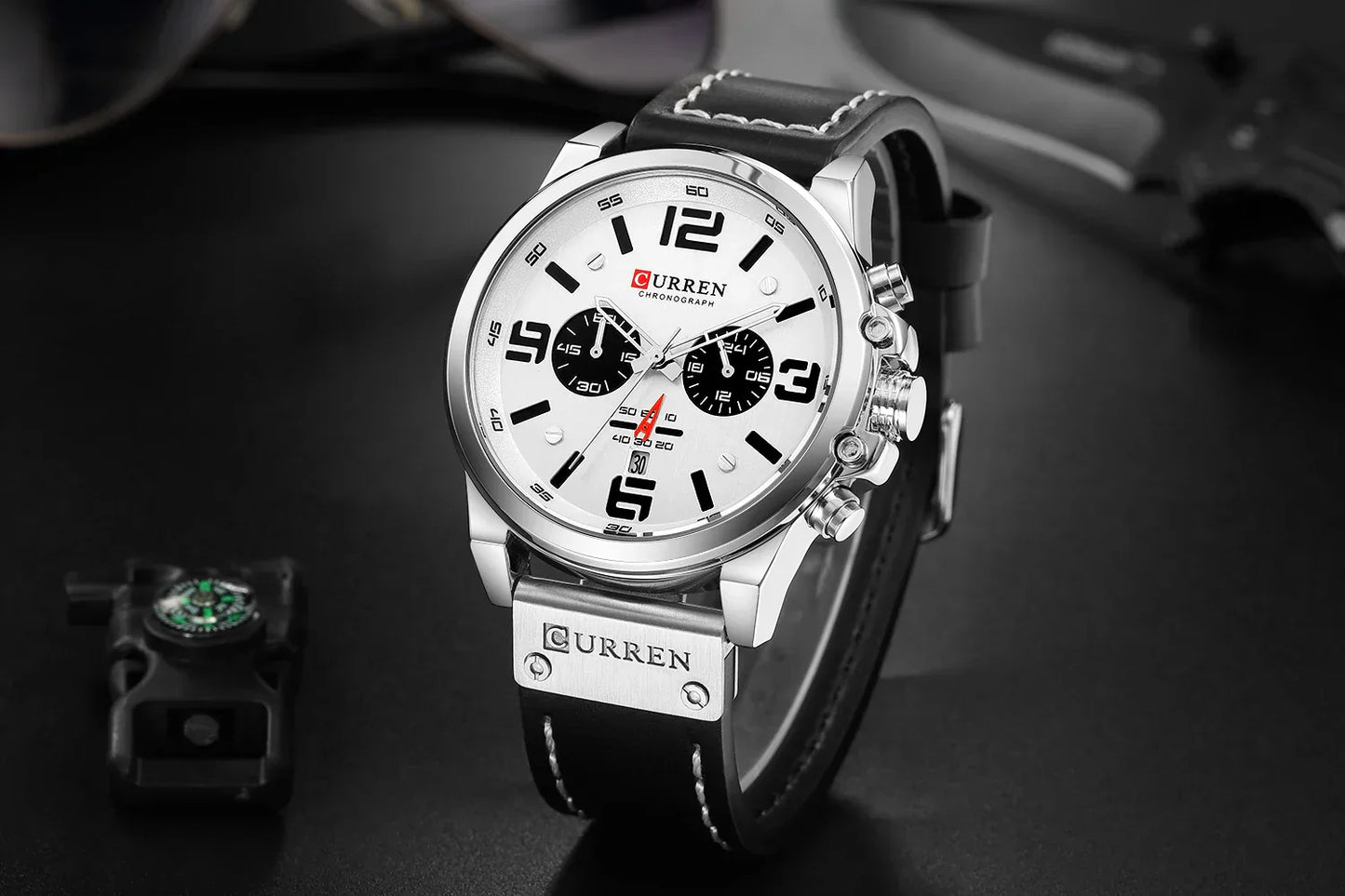 Curren 8314 Men Watch Leather US Arabia