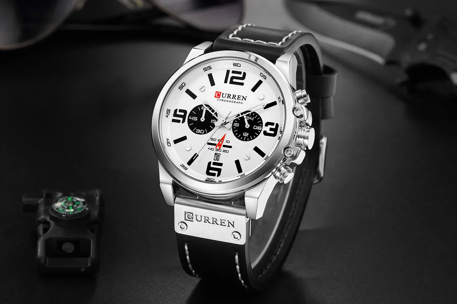 Curren 8314 Men Watch Leather US Arabia