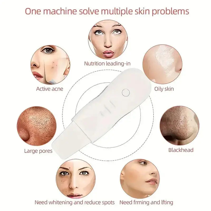 Ultrasonic Skin Scrubber Electric Ultrasonic.