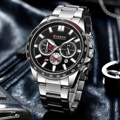 CURREN 8418 Steel Strap Watch US Arabia
