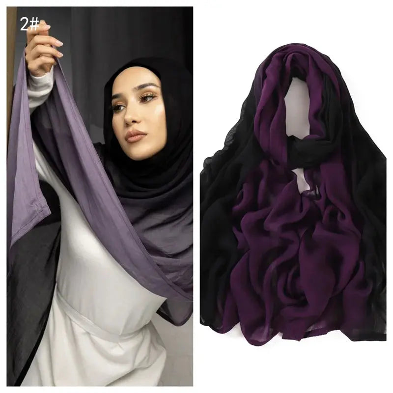 High-Quality Women Gradient Cotton Modal-Trendy Women's Fashion.