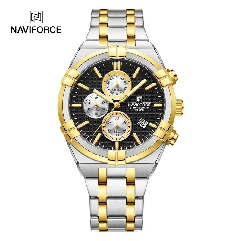 8042 Luxury Steel Watch US Arabia