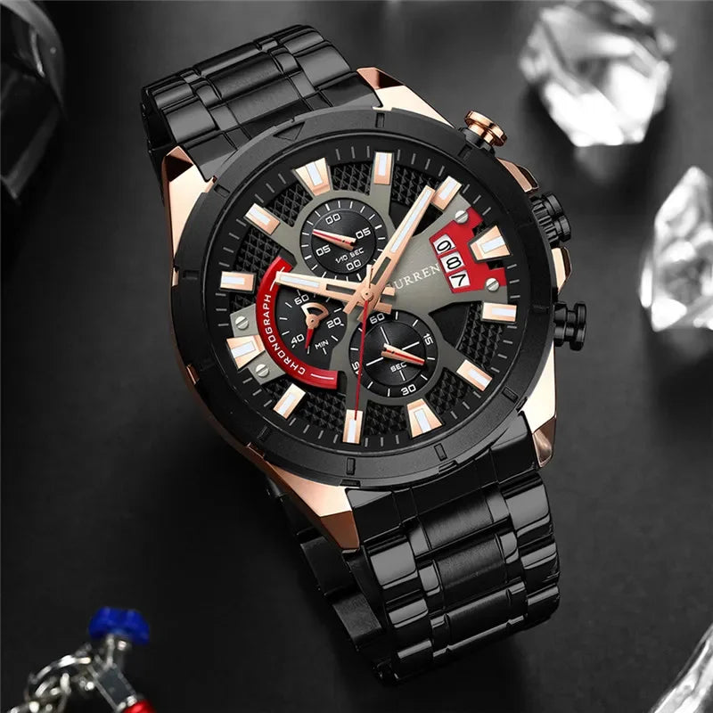 CURREN Watch Luxury 8401 US Arabia
