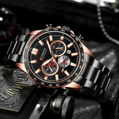 CURREN 8418 Steel Strap Watch US Arabia