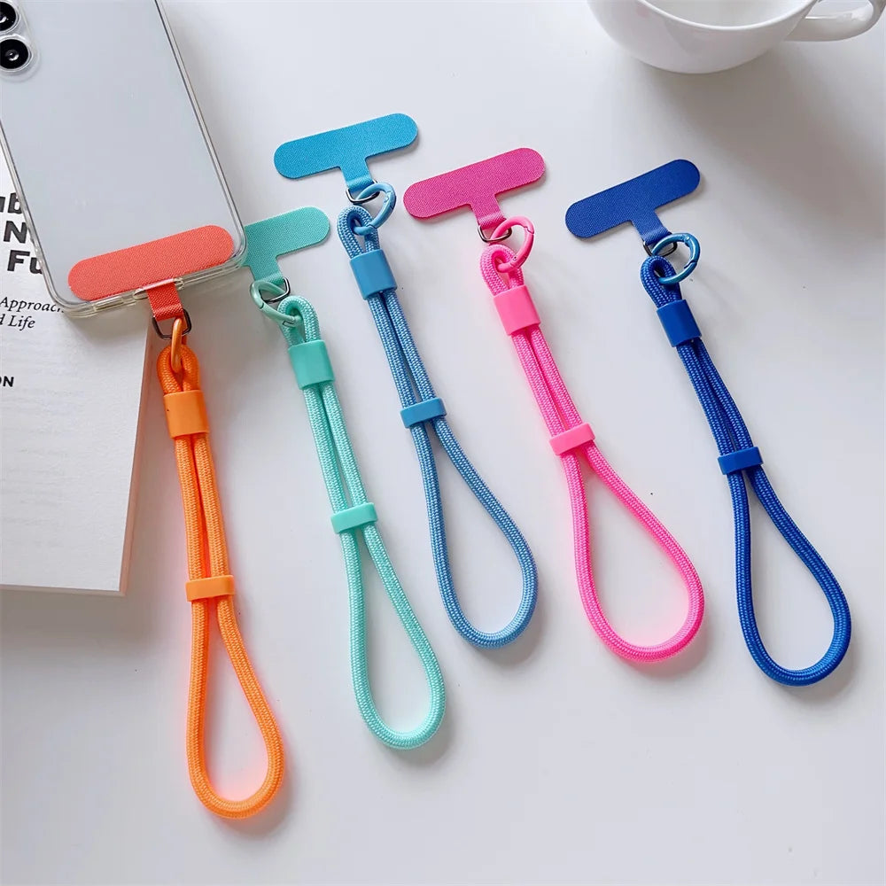 Mobile Phone Adjustable Short Lanyard Universal Colorful Hand Wrist Strap Rope for Cell Phone Case Accessories DesiNest