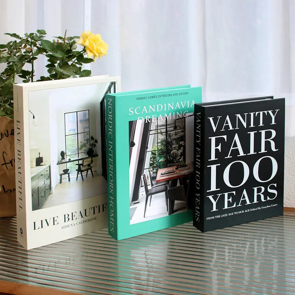 Home Decoration: Modern Fake Book for Styling - DesiNest.