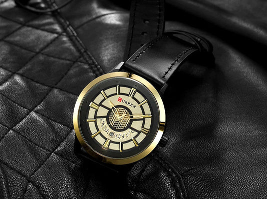 CURREN 8330 Men's Watch Calendar US Arabia