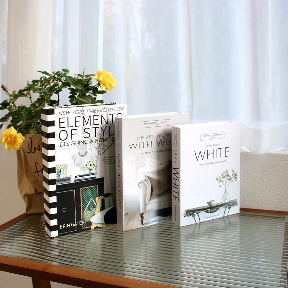 Home Decoration: Modern Fake Book for Styling - DesiNest.