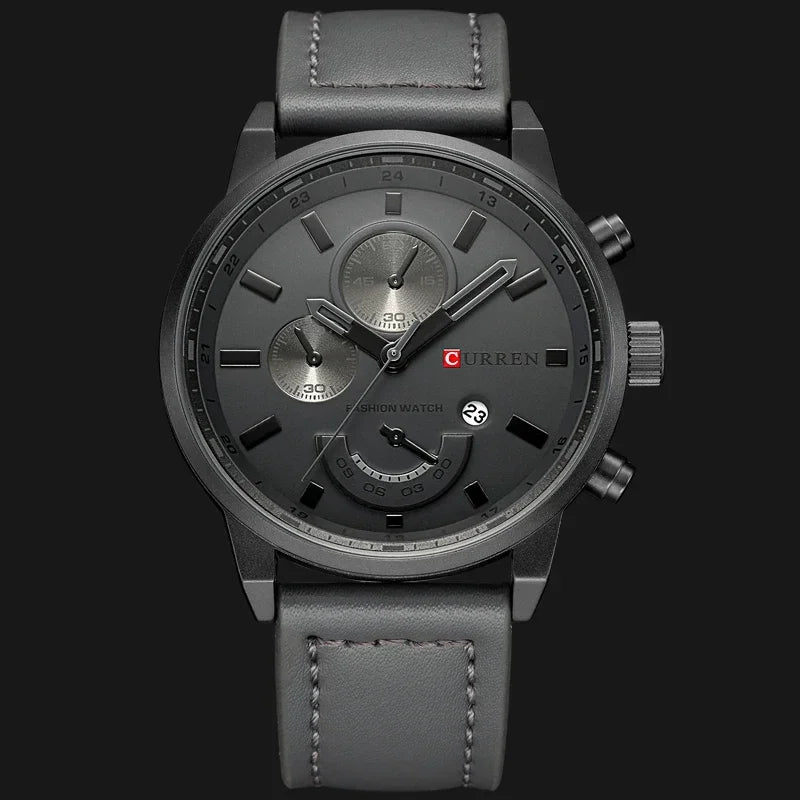 CURREN Men's Watches Leather-8217 US Arabia