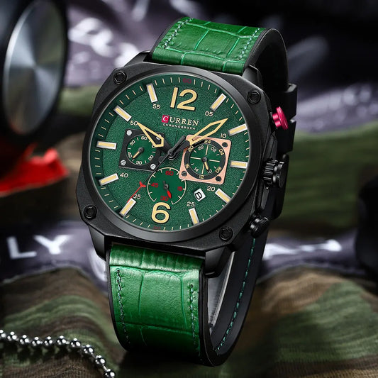Curren 8398 Men Leather US Arabia