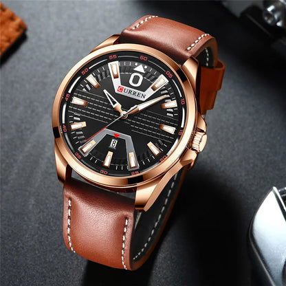 CURREN 8365 Luxury Leather US Arabia
