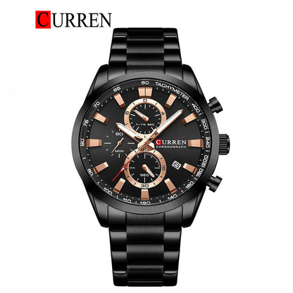 CURREN Stainless Steel Watch For Men With Box US Arabia